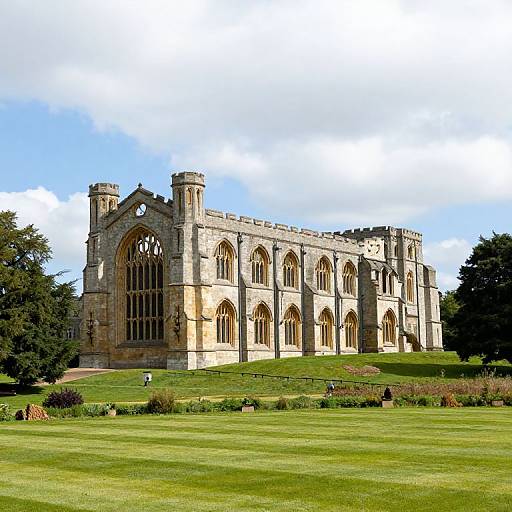 Tintern Abbey Scenic Landscape