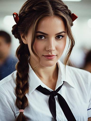 Realistic Wanda Costume Woman Upper Body