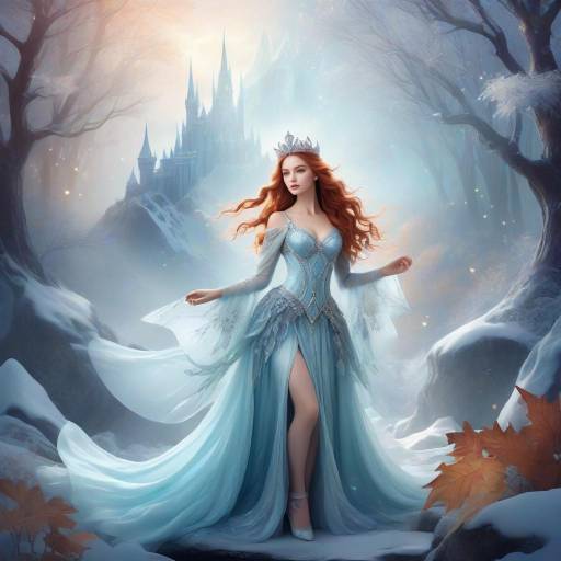 Mystical Fairy Queen in Enchanted Forest