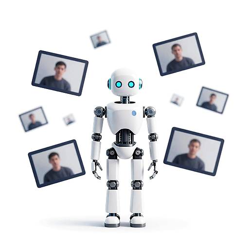 AI Video Stabilization Illustration