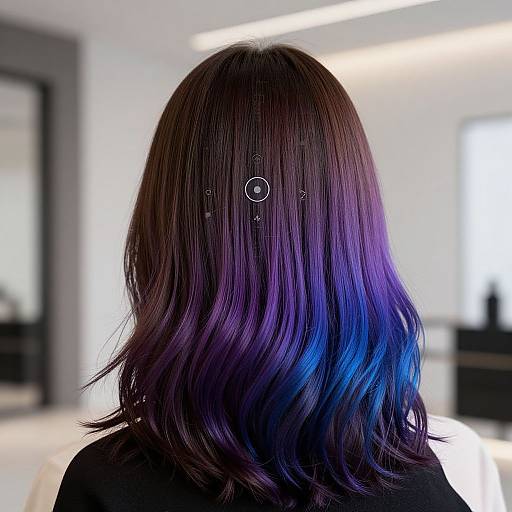 AI Hair Color Changer Interface