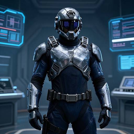 Captain Man Tactical Combat Suit