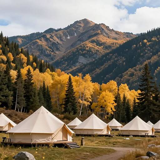 Glamping Adventure in Golden Canada