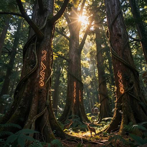 Eniu the Ancient Forest Spirit