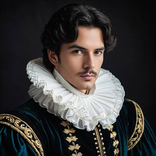 Lord Burleigh in Period Costume