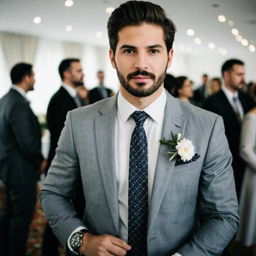 Stylish Male Wedding After Party Attire