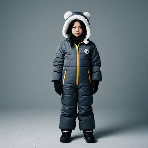 Realistic Snowsuit Costume Portrait