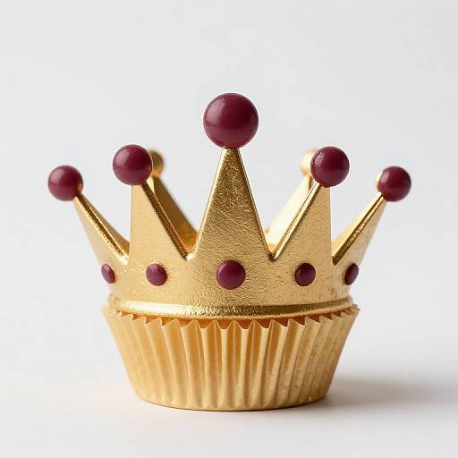 Regal Golden Crown Cupcake Liner
