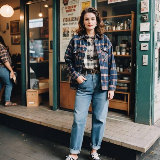 90s Grunge Fashion: Curvy Style Icon