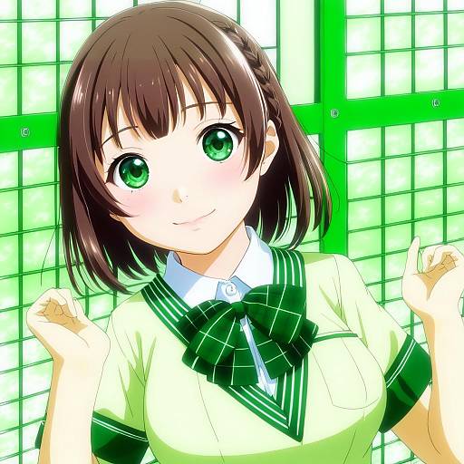 Illustration of Ai-chan (tawawa), getsuyoubi no tawawa in the style of Haru (nakajou-28)