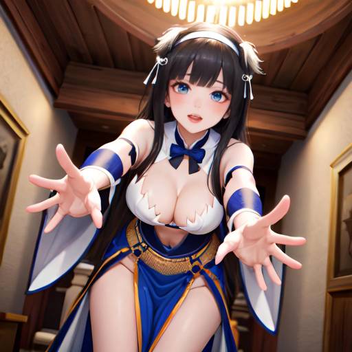 Aesthetic Hestia in Traditional Costume