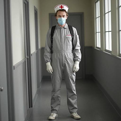 Heath Ledger Inspired Nurse Costume Photo
