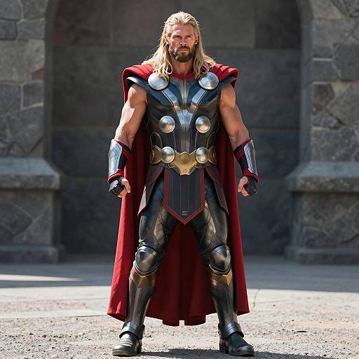 Adult Mighty Thor in Full Armor