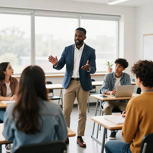 Engaging Teacher Leading Diverse Classroom