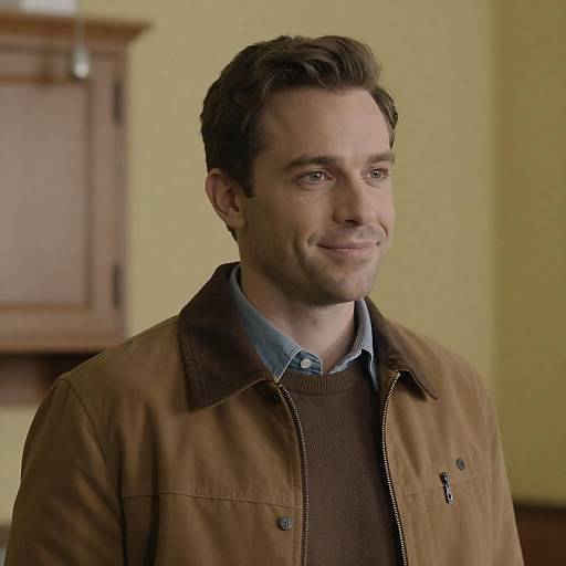 Casual Portrait in Warm Interior Light