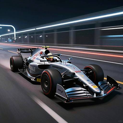 Futuristic Neon Racing Thrill