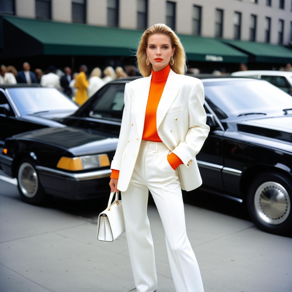 Chic 90s Fashion Scene in NYC