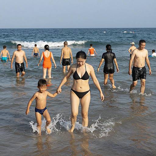 Joyful Ocean Splash with Family Fun