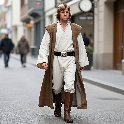 Luke Skywalker Costume on the Street