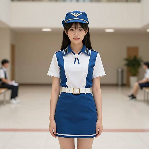 Girl Captain in Classic Uniform