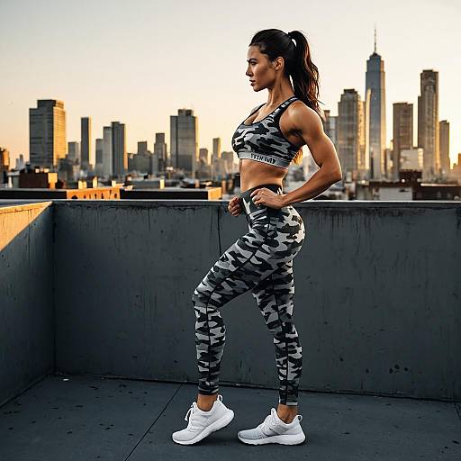 Dynamic Fitness in Urban Camouflage