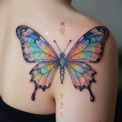 Fairytale Magical Tattoos with Fairy Wings