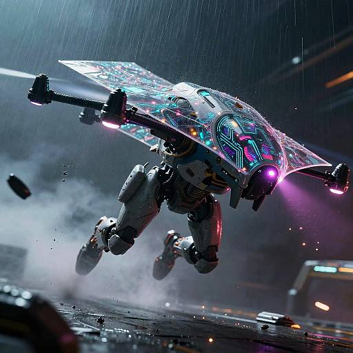 Stealth Drone Controller in Orbital Battle