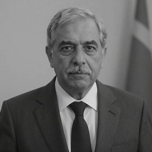 Serious Older Man in Classic Attire