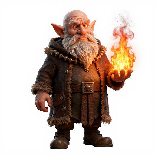 Crazy Old Dwarf Fire Priest