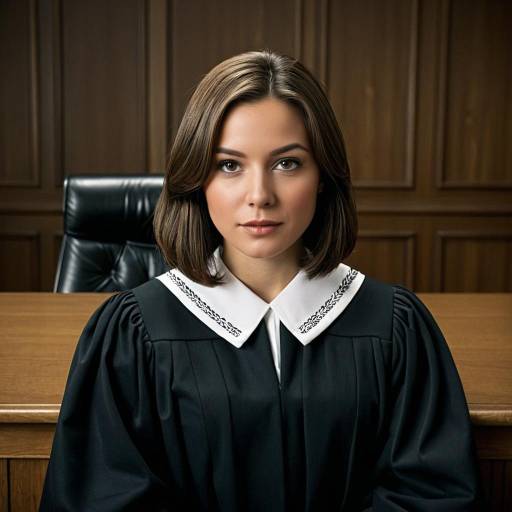 British Judge Costume Parody Portrait