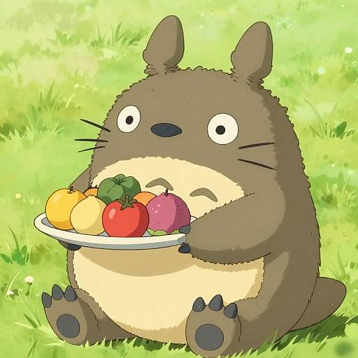 Cartoon Totoro from 