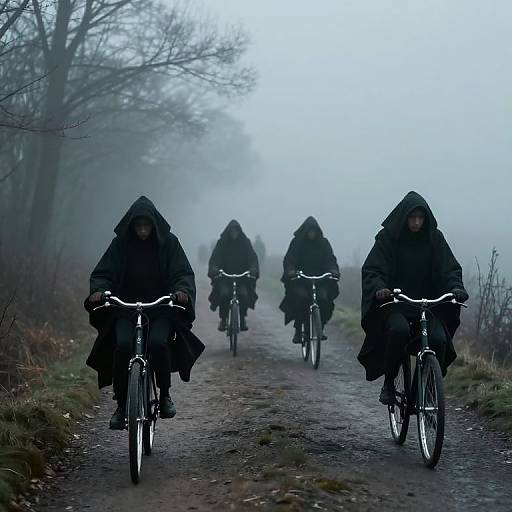Cloaked Riders on a Spectral Path