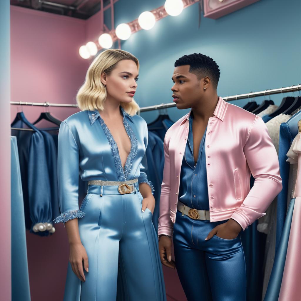 Cinematic Fantasy Fashion: Robbie & Boyega