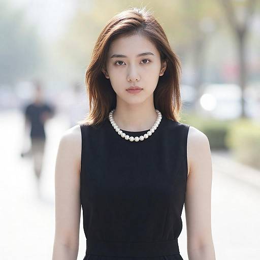 Vibrant Portrait of a Young Woman