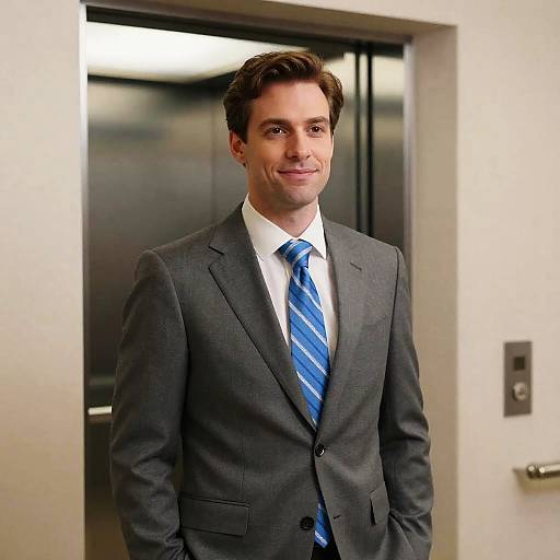 Elegant Portrait of a Professional Man