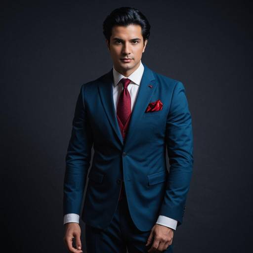 Elegant Male Cosplay Showcase in Studio