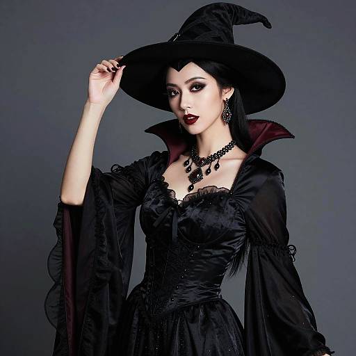 Elegant Vampire Costume Woman