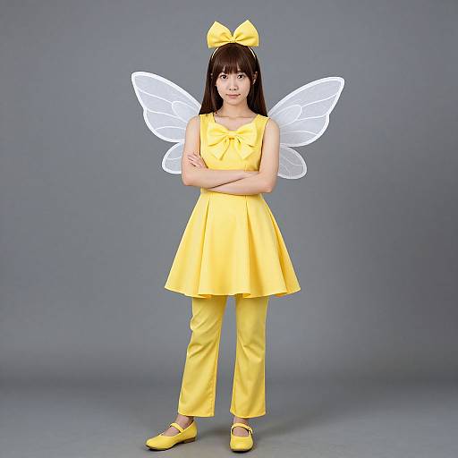 Realistic Yellow Tinkerbell Costume