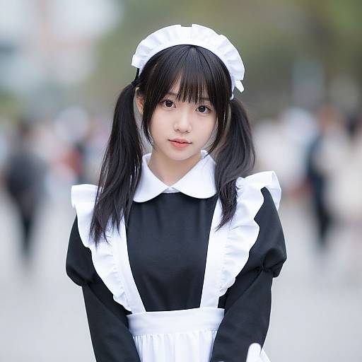 Realistic Kuromi in Maid Costume