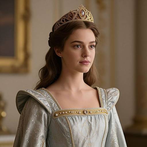 Queen Guinevere Costume Close-Up