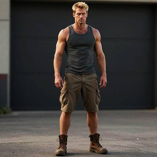 Photorealistic Full-Body Portrait of Jake