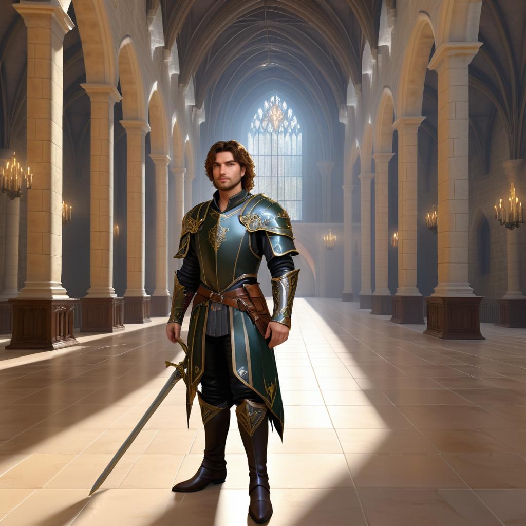 Noble Knight in Grand Castle Hall