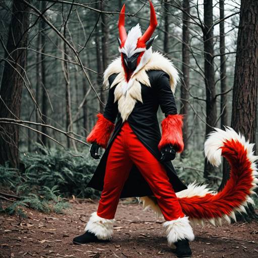 Fiery Blaziken Cosplay Costume Design