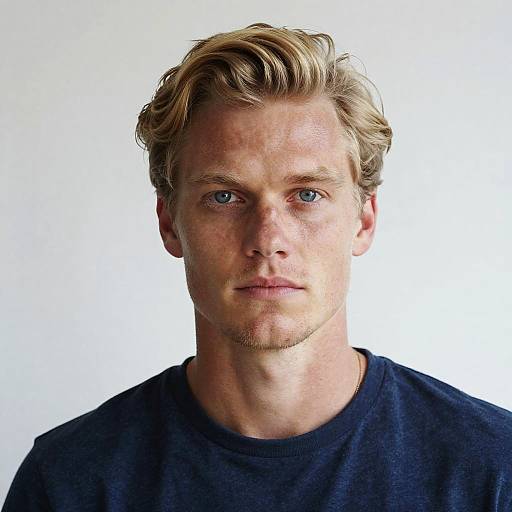 Photorealistic Scandinavian Male Portrait