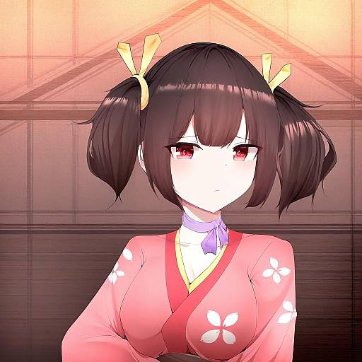 Illustration of Mumei (kabaneri), koutetsujou no kabaneri in the style of Samip