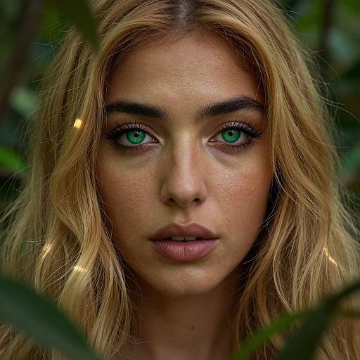 Enigmatic North African Woman Portrait