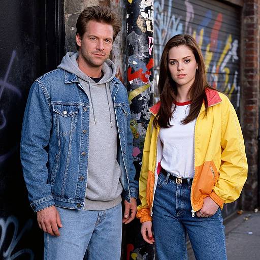 90s Martin and Gina Fashion Scene