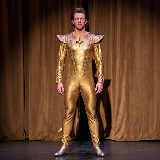 Broadway King Triton Costume Pose