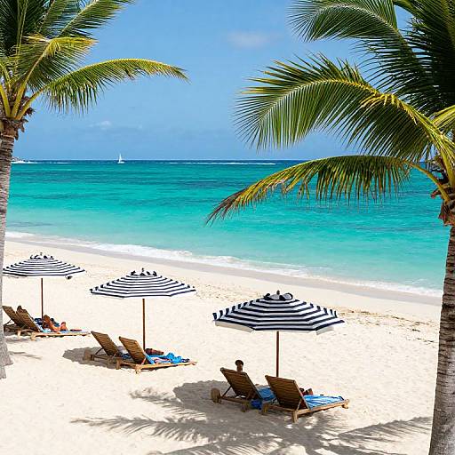 Tropical Beach Paradise Landscape