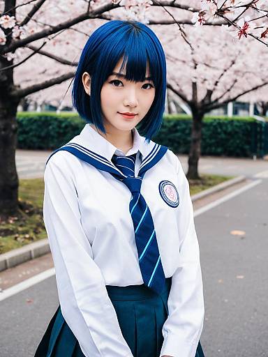 Cosplay photo of adachi sakura. Costume clothes